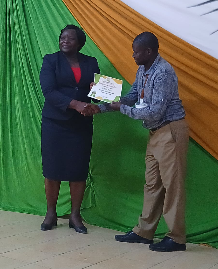 Staff Award Wafula